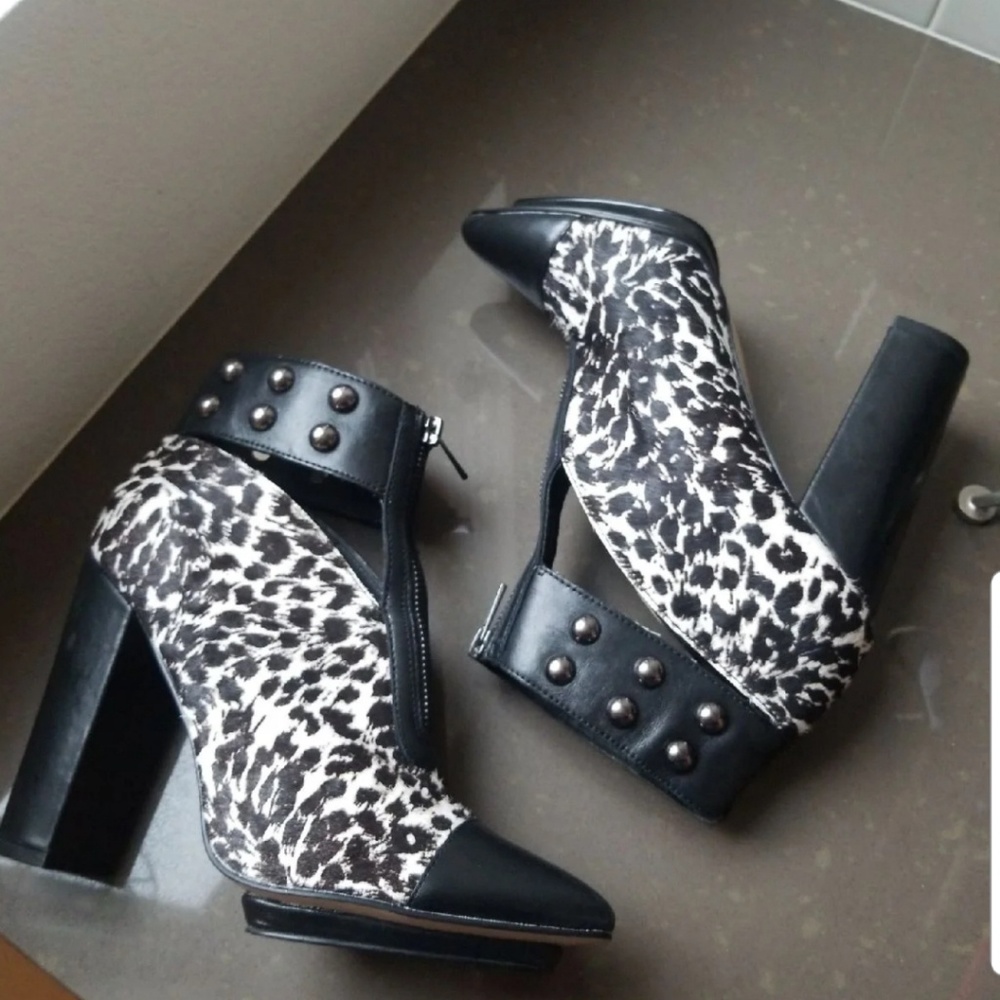 Forever 21 Collection Leather Boots